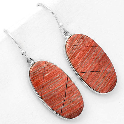 Natural Snake Skin Jasper Earrings E-1001 SDE67872