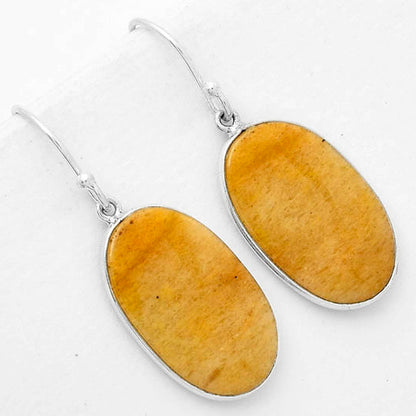 Natural Honey Aragonite Earrings E-1001 SDE67927