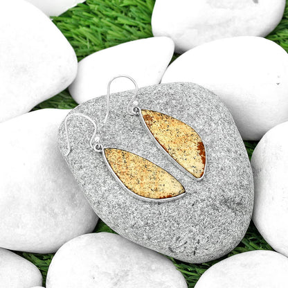 Natural Picture Jasper Earrings E-1001 SDE68724