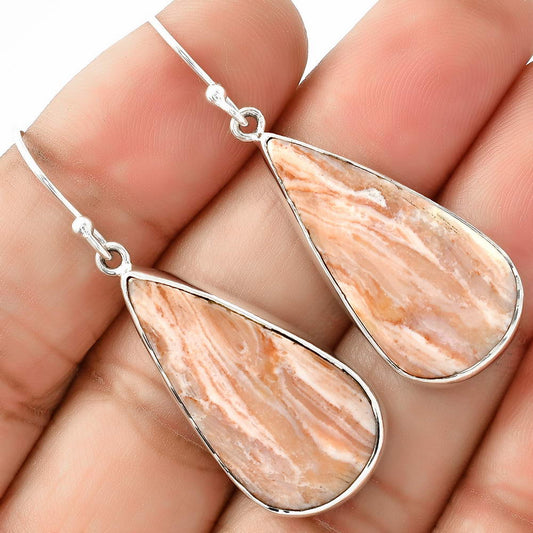 Natural Imperial Dedise Jasper Earrings E-1001 SDE68777