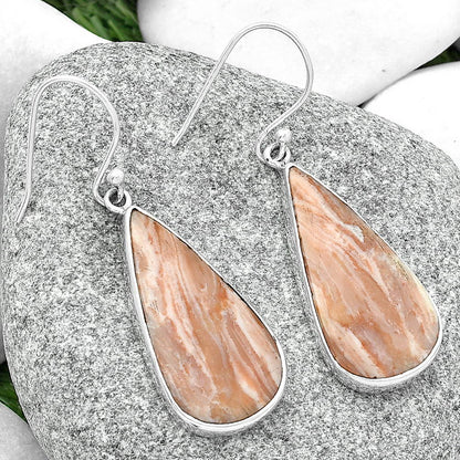 Natural Imperial Dedise Jasper Earrings E-1001 SDE68777