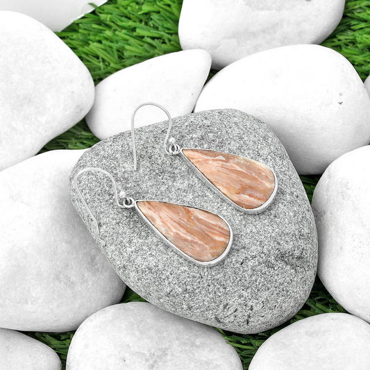 Natural Imperial Dedise Jasper Earrings E-1001 SDE68777