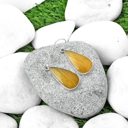 Natural Honey Aragonite Earrings E-1001 SDE68790