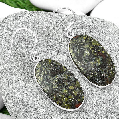 Dragon Blood Stone - South Africa Earrings E-1001 SDE68879