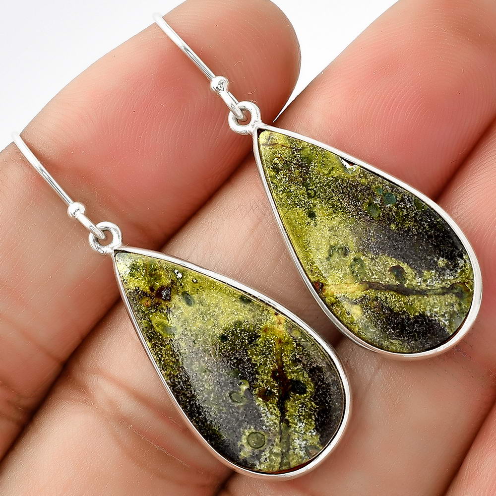 Dragon Blood Stone - South Africa Earrings E-1001 SDE68900