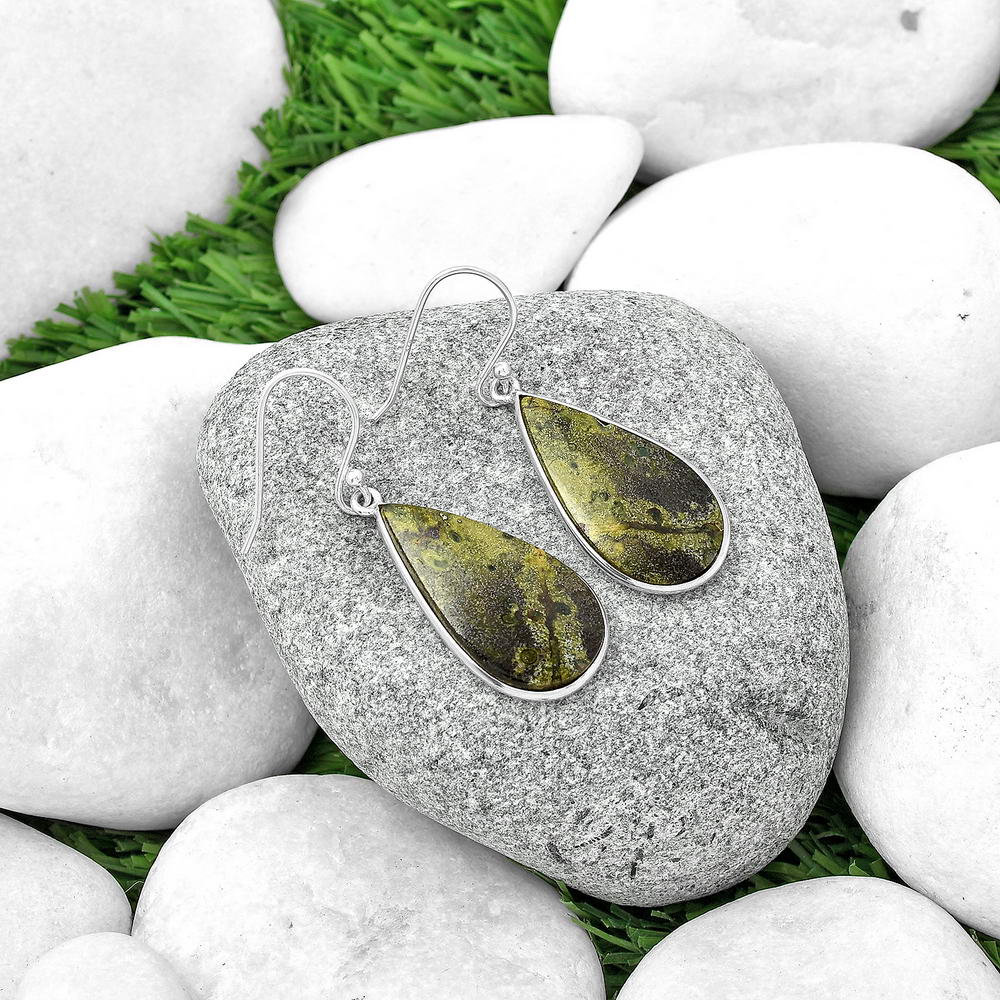 Dragon Blood Stone - South Africa Earrings E-1001 SDE68900