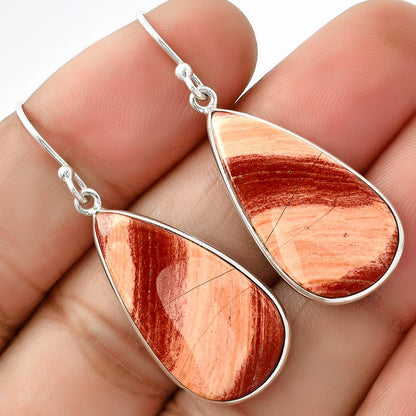 Natural Snake Skin Jasper Earrings E-1001 SDE68902