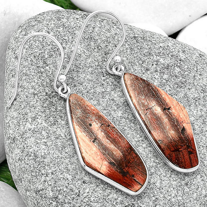 Natural Snake Skin Jasper Earrings E-1001 SDE68908