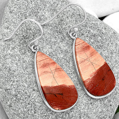 Natural Snake Skin Jasper Earrings E-1001 SDE68913