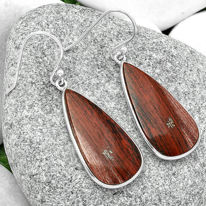 Natural Snake Skin Jasper Earrings E-1001 SDE68922