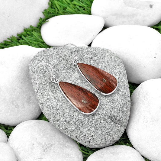 Natural Snake Skin Jasper Earrings E-1001 SDE68922