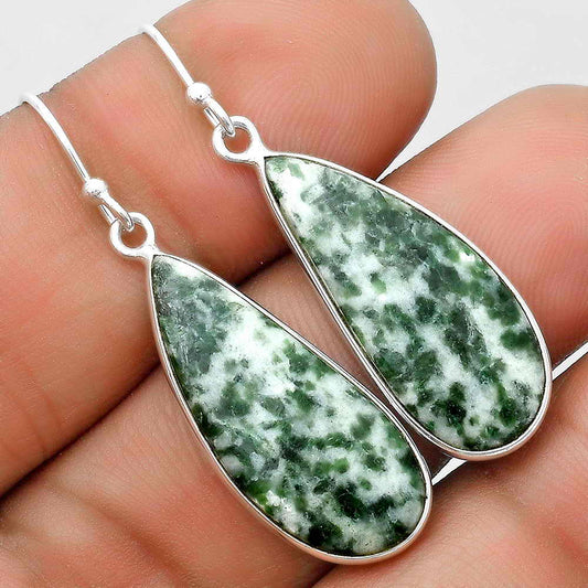 Natural Dioptase Earrings E-1001 SDE69397