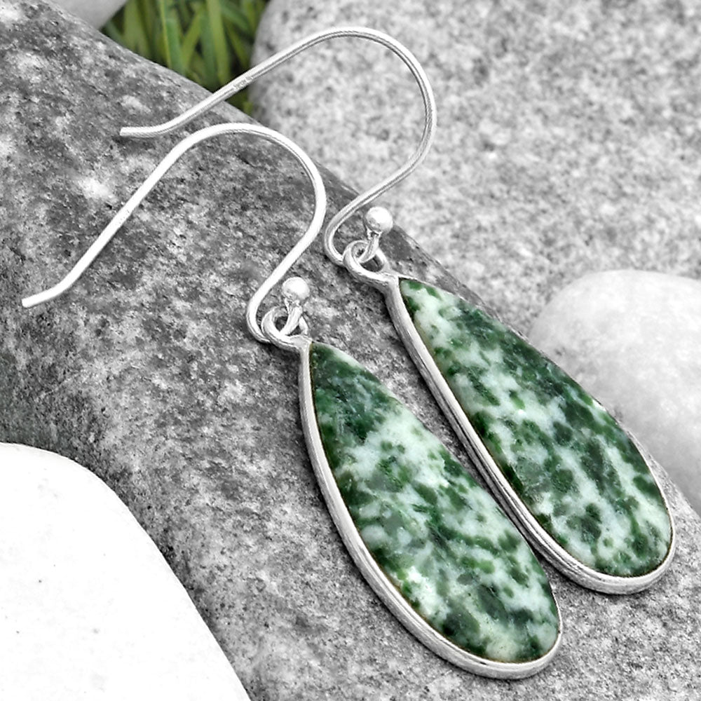 Natural Dioptase Earrings E-1001 SDE69397