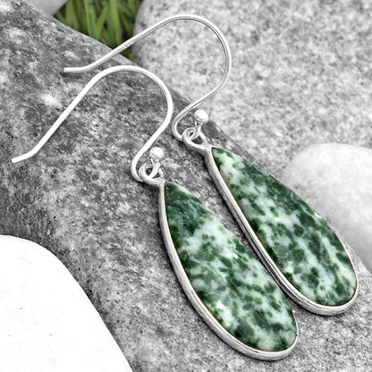 Natural Dioptase Earrings E-1001 SDE69397