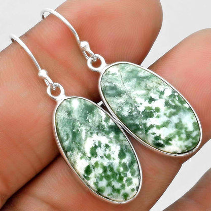 Natural Dioptase Earrings E-1001 SDE69402