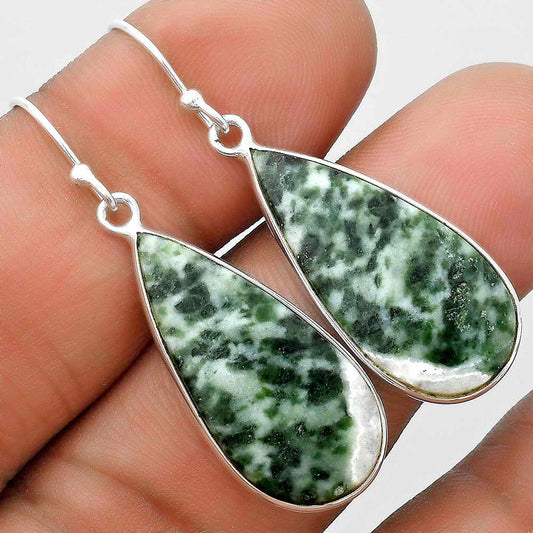 Natural Dioptase Earrings E-1001 SDE69410