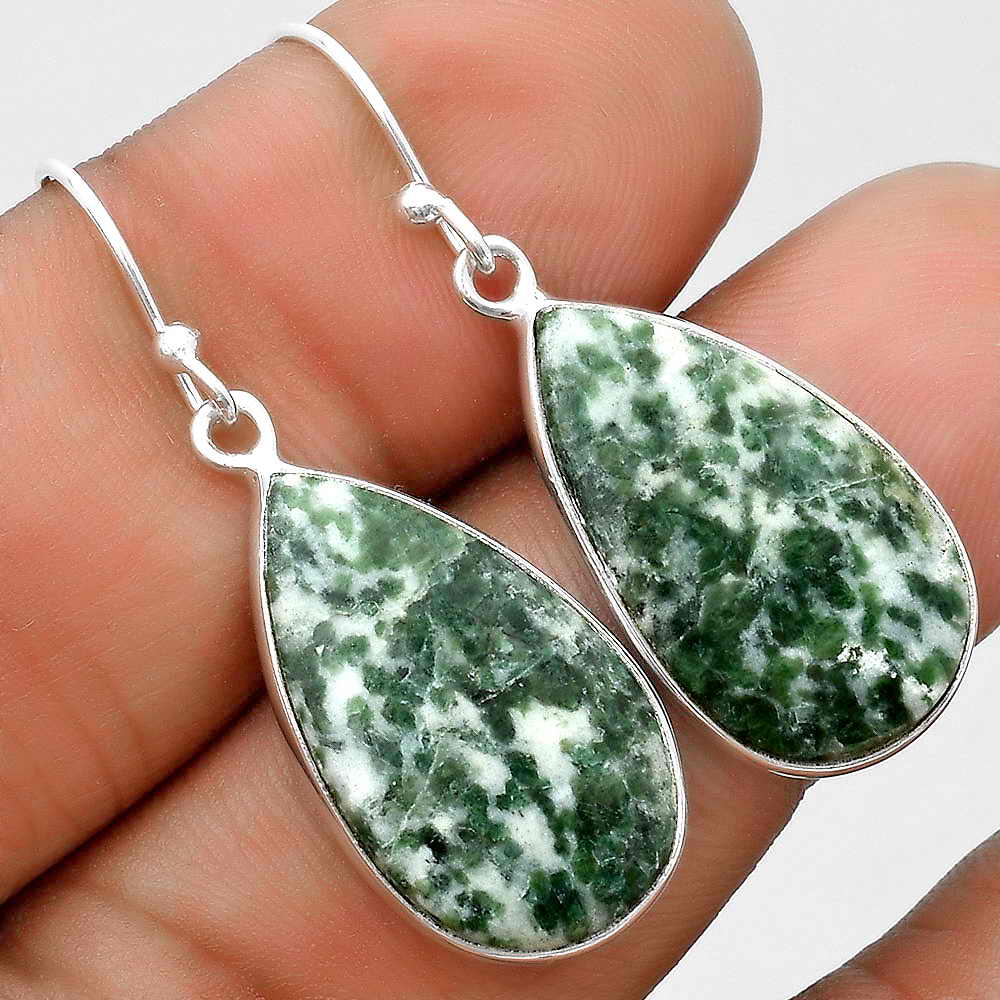 Natural Dioptase Earrings E-1001 SDE69415