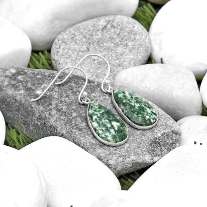 Natural Dioptase Earrings E-1001 SDE69415