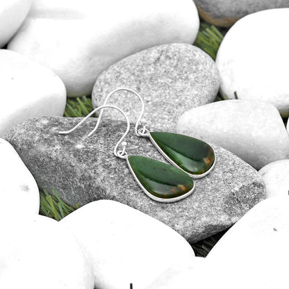 Natural Chrome Chalcedony Earrings E-1001 SDE69519