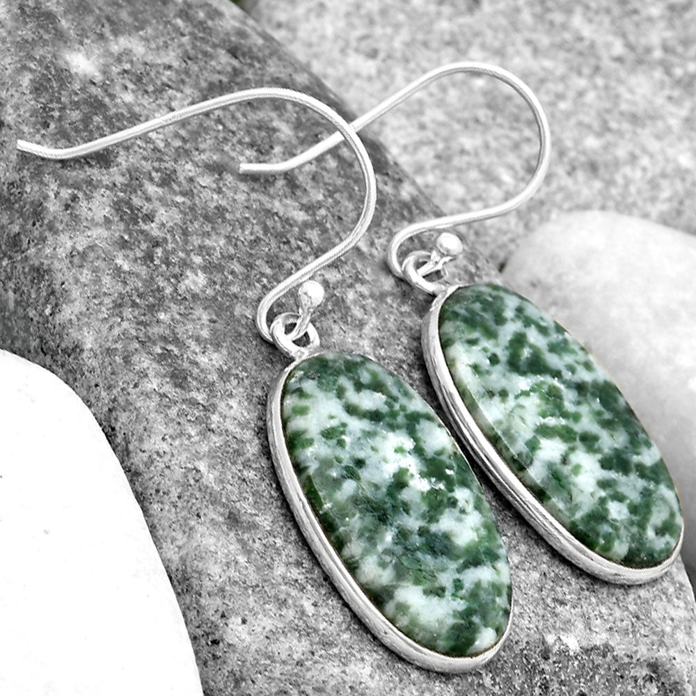 Natural Dioptase Earrings E-1001 SDE69592