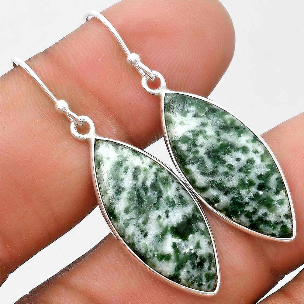 Natural Dioptase Earrings E-1001 SDE69636