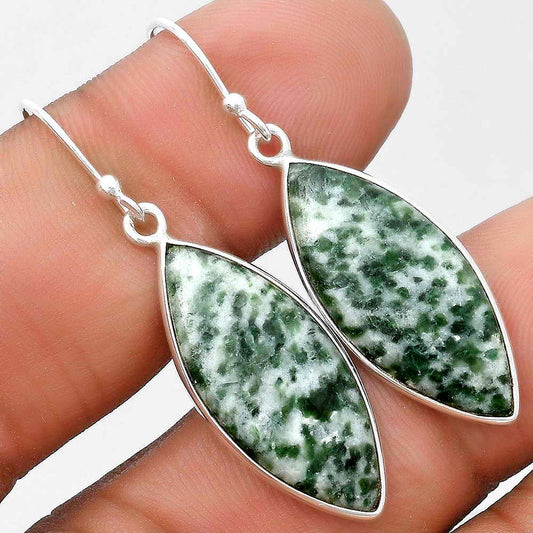 Natural Dioptase Earrings E-1001 SDE69636