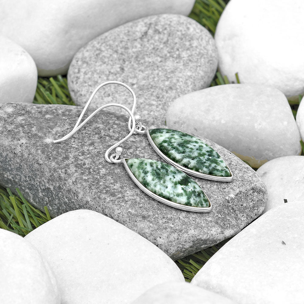 Natural Dioptase Earrings E-1001 SDE69636