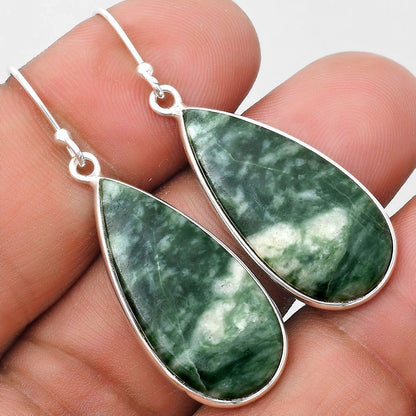 Natural Dioptase Earrings E-1001 SDE69841