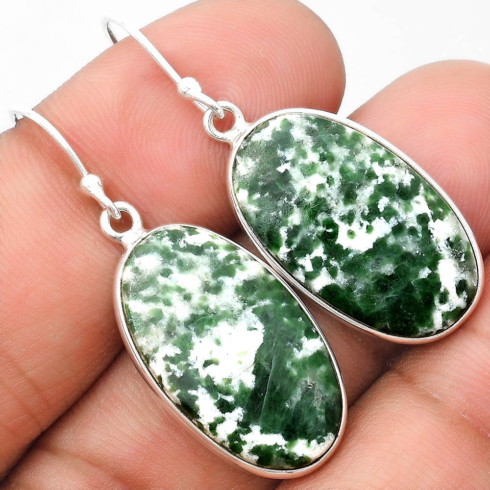 Natural Dioptase Earrings E-1001 SDE69860