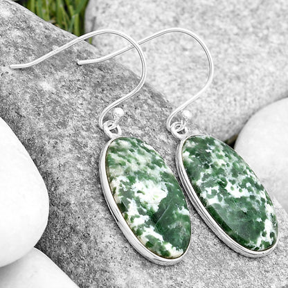 Natural Dioptase Earrings E-1001 SDE69860