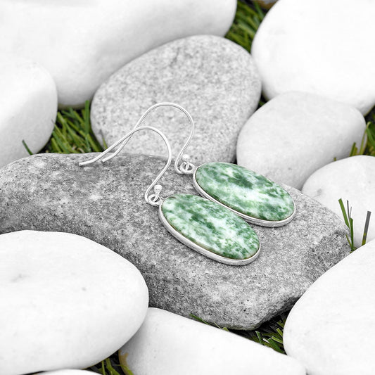 Natural Dioptase Earrings E-1001 SDE69880