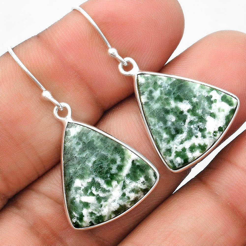 Natural Dioptase Earrings E-1001 SDE69899