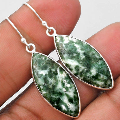 Natural Dioptase Earrings E-1001 SDE69953