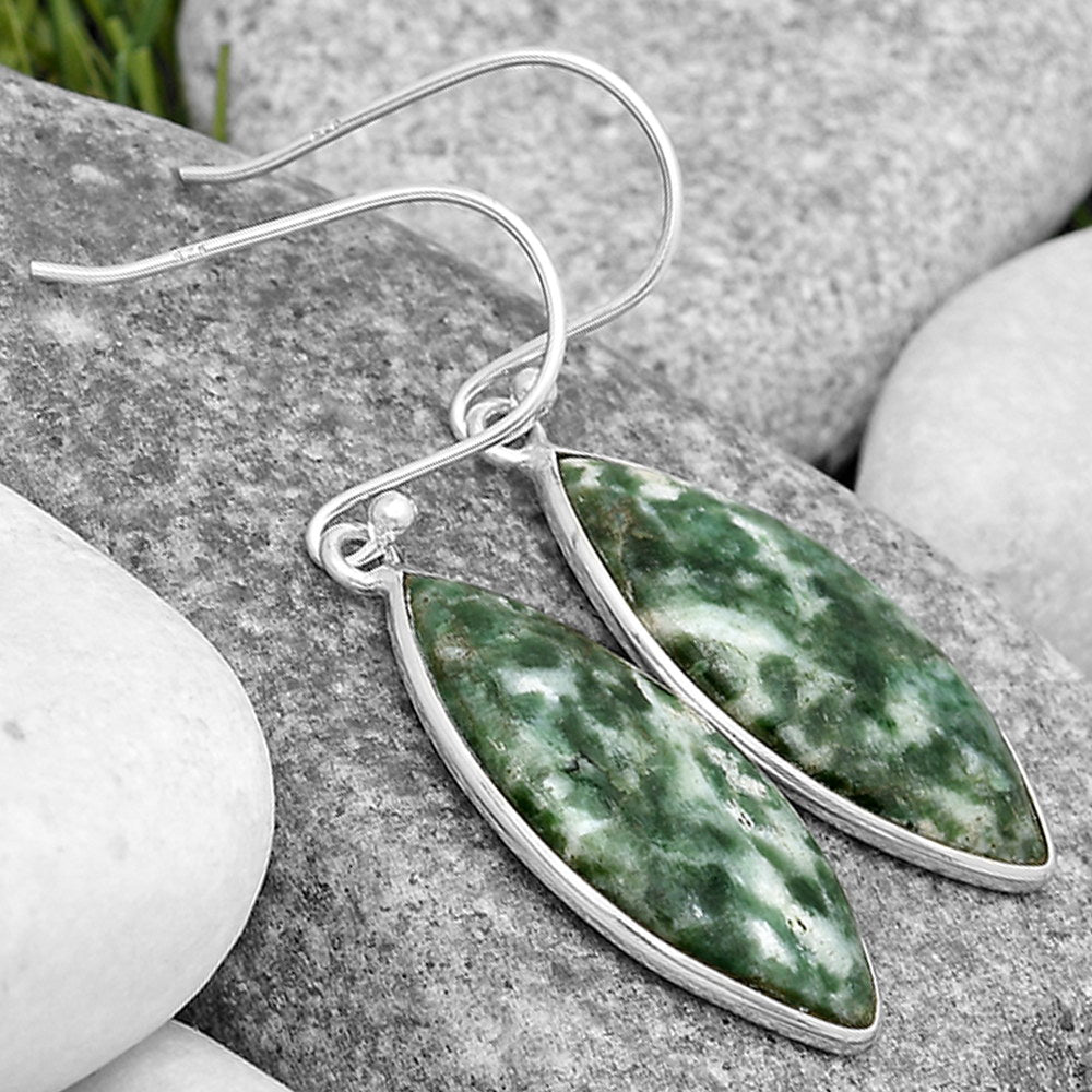 Natural Dioptase Earrings E-1001 SDE69953