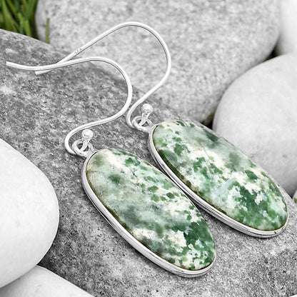 Natural Dioptase Earrings E-1001 SDE69996