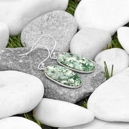 Natural Dioptase Earrings E-1001 SDE69996