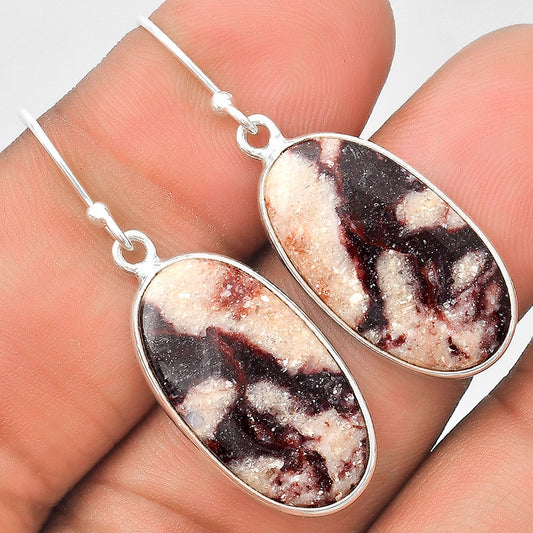 Natural Indian Blanket Jasper Earrings E-1001 SDE70402