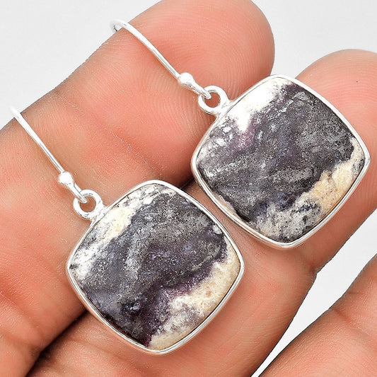 Natural Indian Blanket Jasper Earrings E-1001 SDE70418