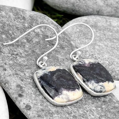 Natural Indian Blanket Jasper Earrings E-1001 SDE70418