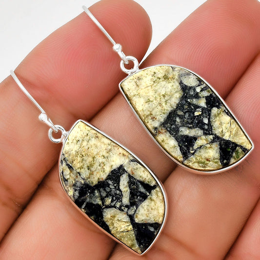 Natural Morado Jasper Earrings E-1001 SDE71251