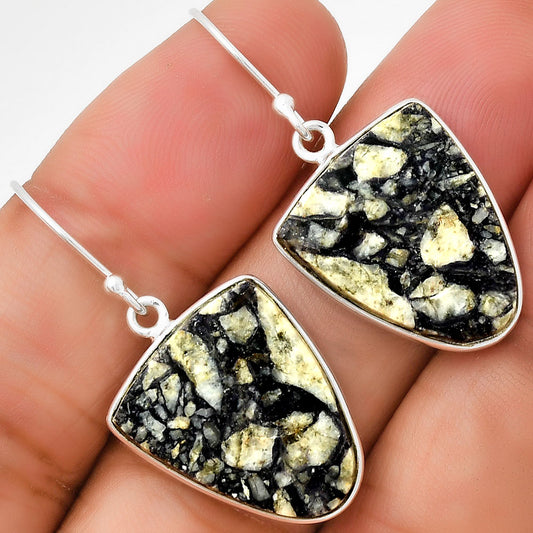 Natural Morado Jasper Earrings E-1001 SDE71263