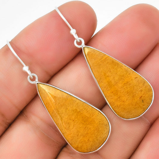 Natural Honey Aragonite Earrings E-1001 SDE71658