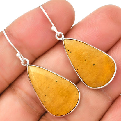 Natural Honey Aragonite Earrings E-1001 SDE71671