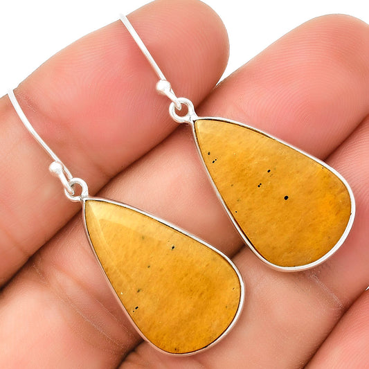 Natural Honey Aragonite Earrings E-1001 SDE71671