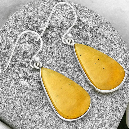 Natural Honey Aragonite Earrings E-1001 SDE71671