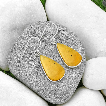 Natural Honey Aragonite Earrings E-1001 SDE71671
