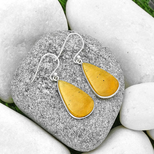 Natural Honey Aragonite Earrings E-1001 SDE71671