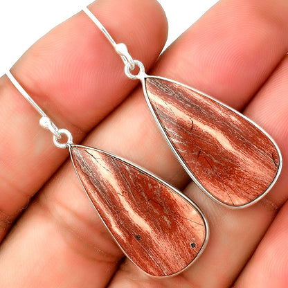 Natural Snake Skin Jasper Earrings E-1001 SDE74720