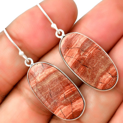 Natural Snake Skin Jasper Earrings E-1001 SDE74729