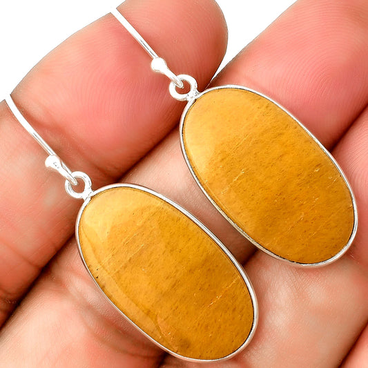 Natural Honey Aragonite Earrings E-1001 SDE74772